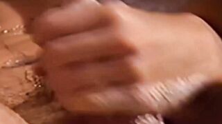 Sexy blonde Jason Lowe has the time to to solo jerk until he release cum