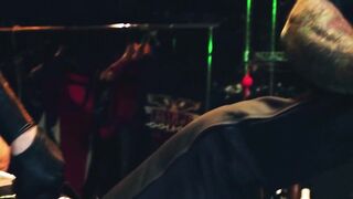 Derek Kage takes a huge cock in his mouth and extremely ass fucked by two hunks