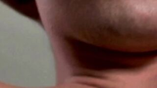 Handsome college guy Jason Pitt stroking his huge cock after school