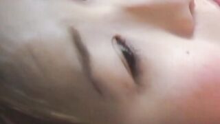 NipponSexTV.com - Hot Japanese babe enjoys rubbing her juicy pussy alone