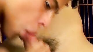Homosexual butt buddies have an amazing anal threesome