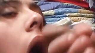 OTBXXX.com - Latino twink enjoys rimming before passionate blowjob and hard fucking