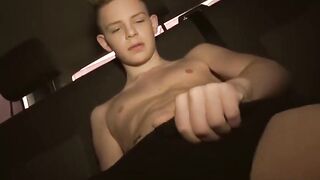 BoyDesire.com - Cameron James' intense tattooed twink jerk off session