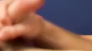 TwinkUndie.com - Smooth pantie lover's hard cock rub and intense jerk off