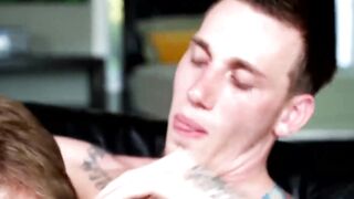 BuddiesNextDoor.com - Steamy anal action ignites in this amazing hardcore threesome f