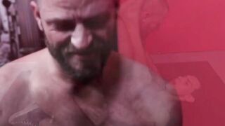 HotFamilyPorn.com - Athletic stud's tight hole stretched wide by huge cock creampie a