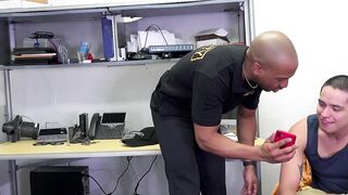 I slapped this cock lover vandal Nico Nova using my big black baton as a punishment Hoe 2