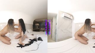 PURITYVR Horny lesbians Kelly and Luana