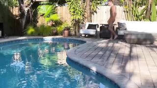 Johnny Hunter gets horny and fucks Jayden Pierce after swimming