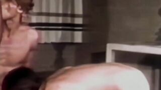RetroDudes.com - Aroused Scott Noll loves every second of his threesome action with e
