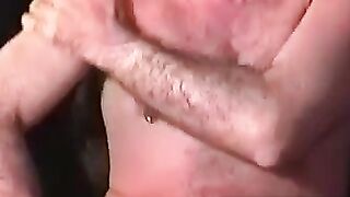 MenWorkinXXX.com - Mature Rick moans in pleasure while stroking his hard dick