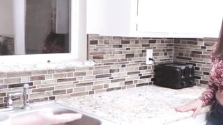 SisterLikesMe.com - Busty stepsister Ella Knox creampied after a good fuck with her s