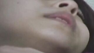 NipponSexTV.com - Young Japanese lady fingering her pussy while being filmed