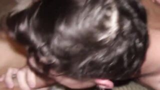 Pierced guy moans loudly as he is rammed by an amazing dick deep