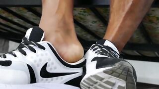 TwinkysFeet.com - Cute little Asian twink enjoys toying with his cock and feet and lo
