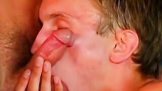 Perverts watch and jizz while watching guys ass fuck wildly