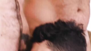 SayUncleNetwork.com - Asher Day spitroasted by Jax Phoenix and Ryan St Michael in gay