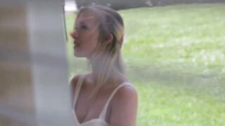 Amazing Bailey Brooke rides a big dick and gets a facial