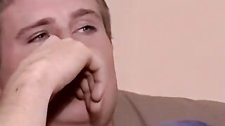 JoeSchmoeXXX.com - Horny cute twink Keith jerks his fat meat for some cash