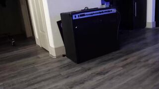 Stepdaughter sucks dad off before letting him fuck in doggy