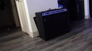 Stepdaughter sucks dad off before letting him fuck in doggy