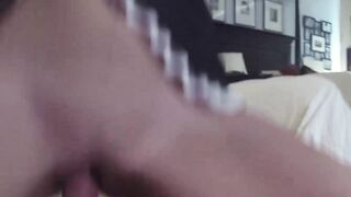 Stepdaughter gets suction and wild doggy from stepfather