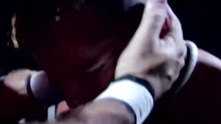 MuscleJockBound.com - Bound wrestler dominated and tormented by his tattooed opponent