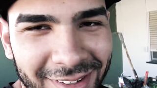 LecheLatinos.com - Colombian straight stud unleashes a facial blast on a spitroasted