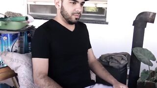 LecheLatinos.com - Colombian straight stud unleashes a facial blast on a spitroasted