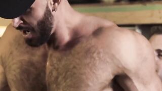 RagingXXX.com - Travis Connor's tight hole stretched by Travis Berkley's monster cock