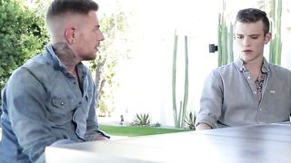 RawNextDoor.com - Gay Scott Finn's eagerness to suck off hung twink Danny Gunn