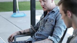 RawNextDoor.com - Gay Scott Finn's eagerness to suck off hung twink Danny Gunn