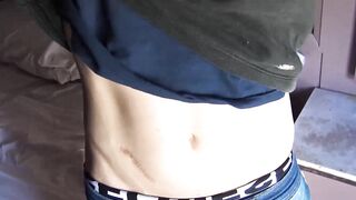 Convincing horny stud Bastian to bend down so I can penetrate his hungry hole