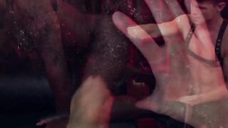 InfernoDungeon.com - Micah Martinez's raging fist serves Devin Franco