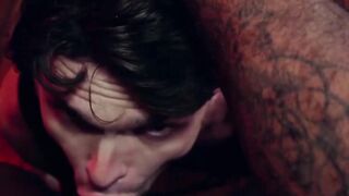 InfernoDungeon.com - Micah Martinez's raging fist serves Devin Franco