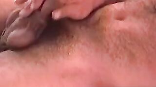 MenWorkinXXX.com - Mature hairy Sam enjoys solo play before intense sucking