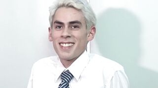 DaddyBreeding.com - Couple of hairy mature guys double team a cock hungry twink until