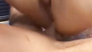 OTBXXX.com - Amateur latino dude enjoys bouncing on his lover's rock hard dick