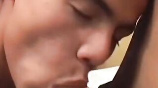 OTBXXX.com - Amateur latino dude enjoys bouncing on his lover's rock hard dick
