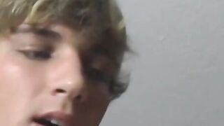 Handsome twink Tyler Bradley doggystyle hard ass drilled