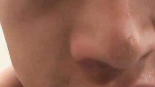 OTBXXX.com - Sweet Latino twink sucks his lover's dick before getting his ass drilled