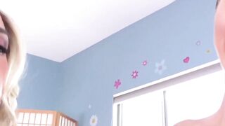 FactorTS.com - Busty shemale babe slams girlfriend's wet pussy deep