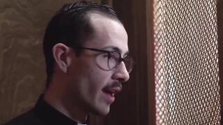 FatherXXX.com - Twink's wet blowjob leads to a raw, religious experience with a horny