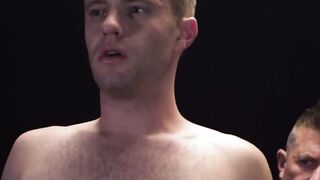 GayForSale.com - Kinky twink moans loudly during intense anal play with a big glass d