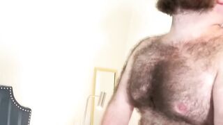 HardcoreBears.com - Hairy Aaron Anthony's cock sucked by Luis