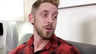 Golden haired hottie Johnny Ford bangs his cute stepbro Isaac Parker Hoe 2