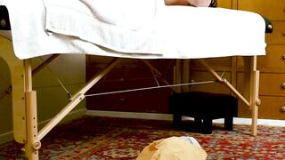 Kyle Michaels gets his hole eaten and drilled by masseur Brody Kayman
