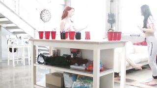 TeenGroupSex.com - College babes get pussy drilled after wild drinking game