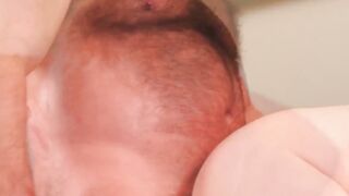 HardcoreBears.com - Hairy hunk Brad Kalvo barebacks naughty bear after rimjob deeply