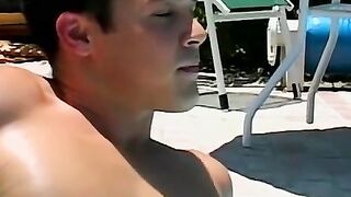 Attractive butt buddies have steamy anal pounding session